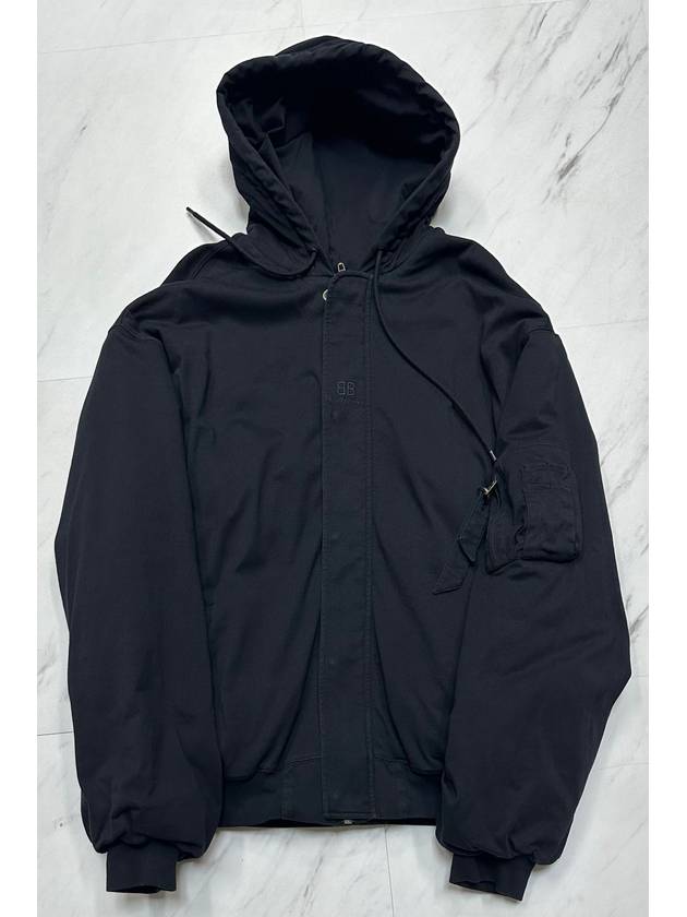 Luxury Balenciaga Trending 2026 padded bomber hoodie 110