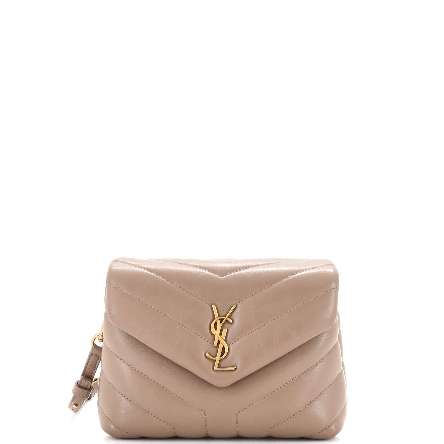 Luxury Saint Laurent Trending 2025 Loulou Shoulder Bag Matelasse Chevron Leather Toy