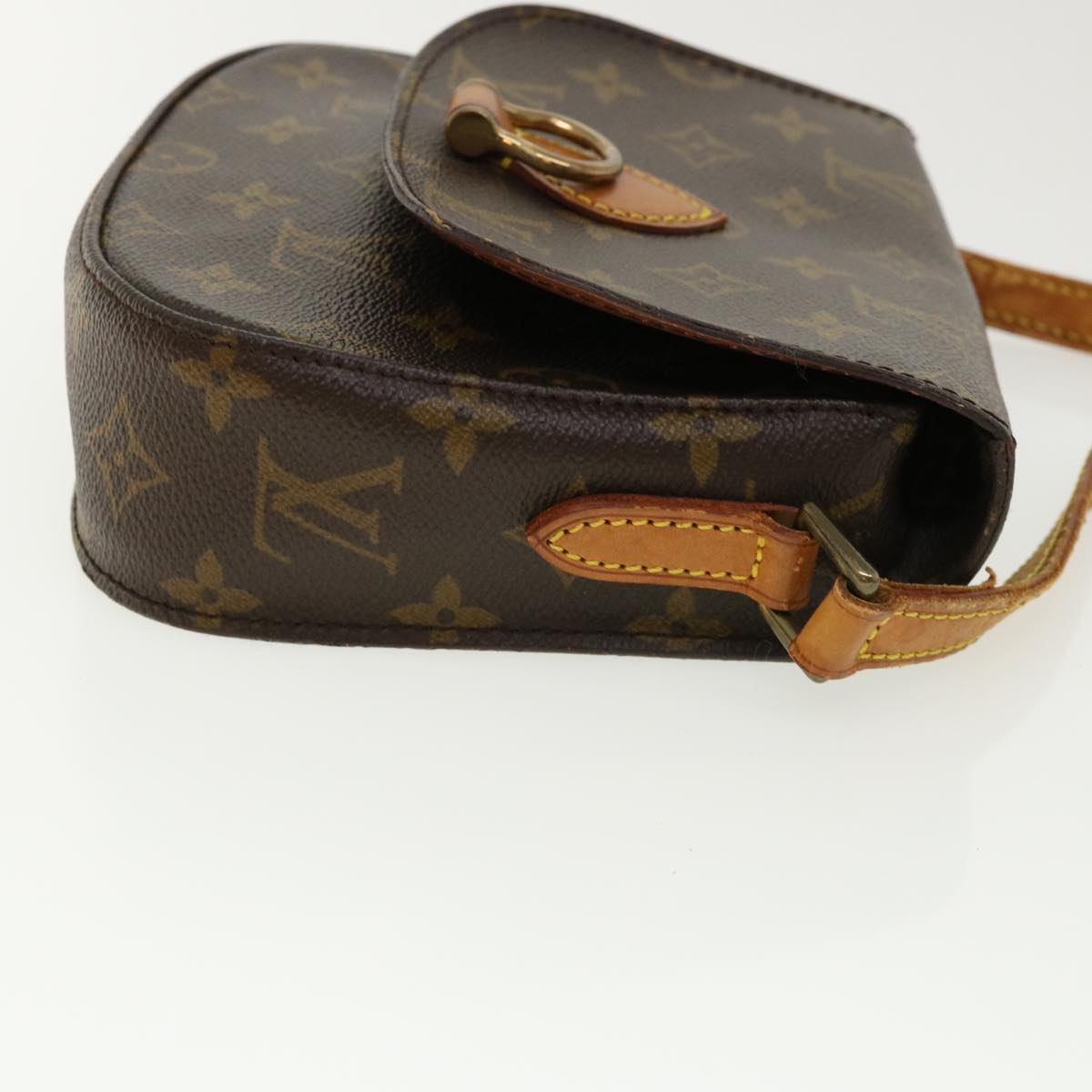 LOUIS VUITTON Monogram Saint Cloud PM Shoulder Bag M51244 LV Auth am3665