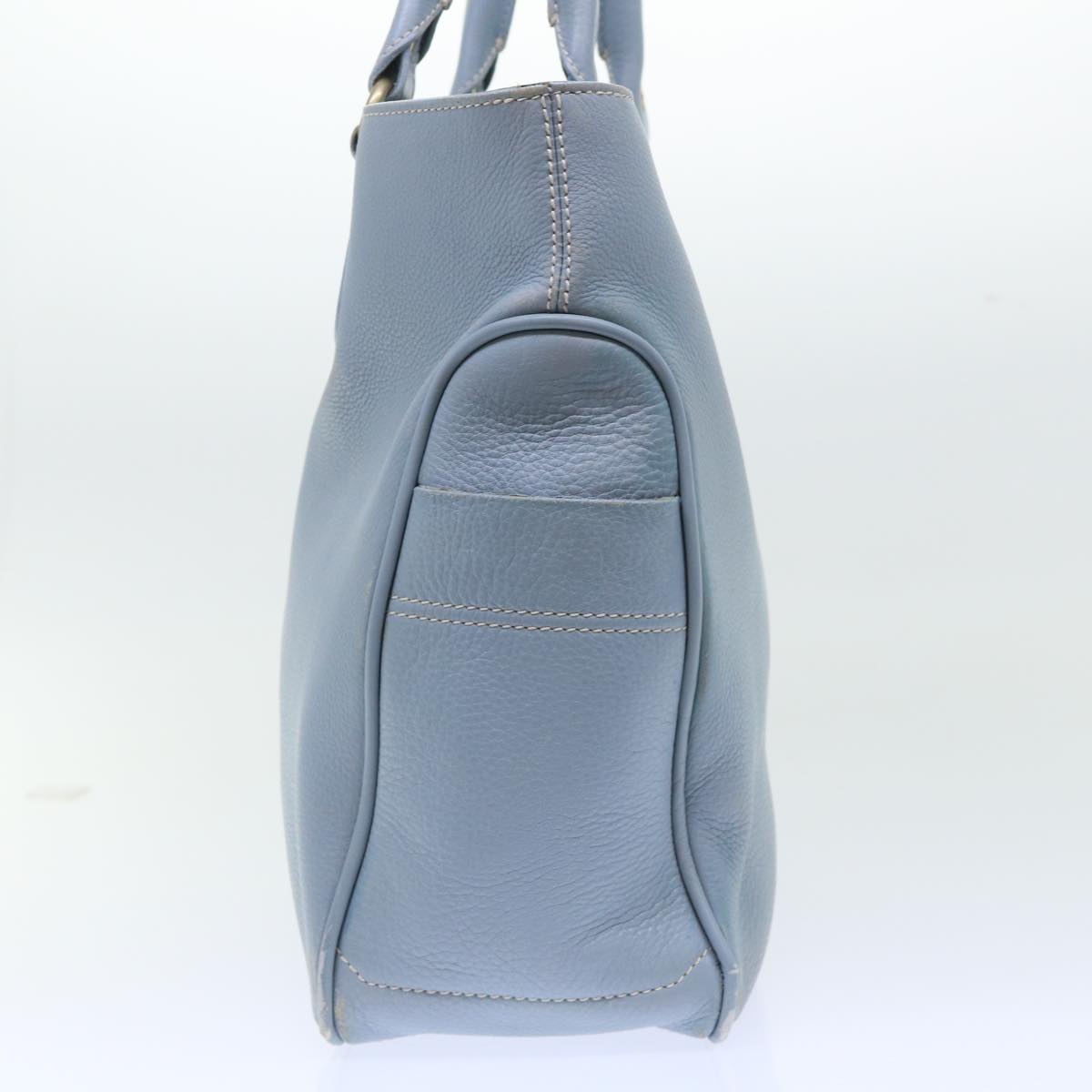 Luxury CELINE Boogie Bag Hand Bag Leather Blue ar10054B