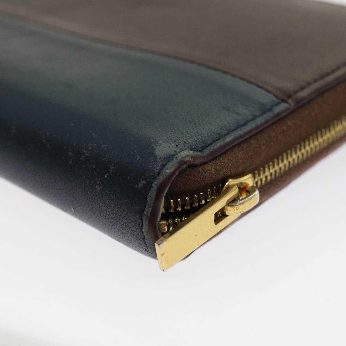 Luxury CELINE Macadam Canvas Wallet Leather 6Set Brown Blue gray ar11269