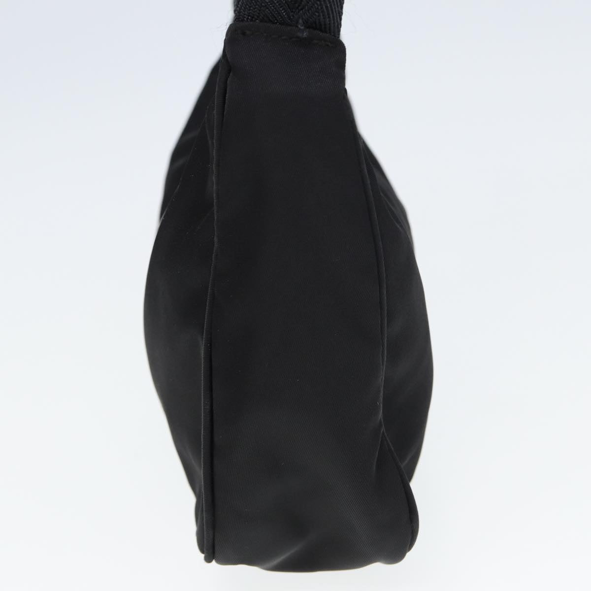 PRADA Hand Bag Nylon Black Auth ar11967