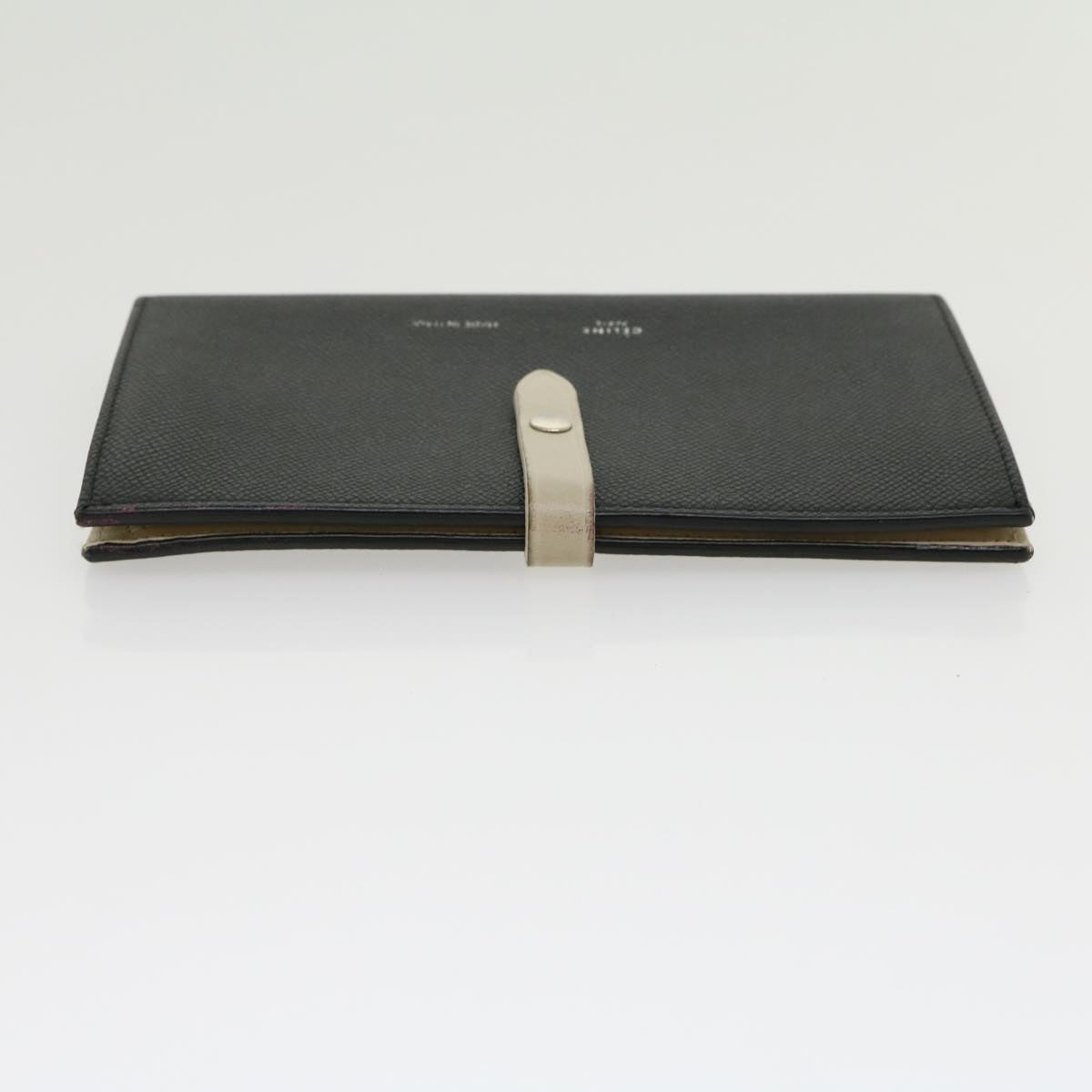 Luxury CELINE Wallet Leather Black ar7241