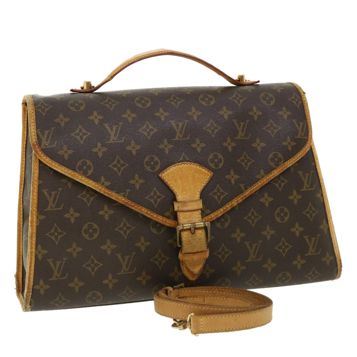LOUIS VUITTON Monogram Beverly Hand Bag 2way LV Auth ar8486