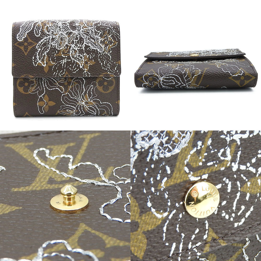 LOUIS VUITTON Tri-fold wallet M95396 Monogram d'Anthel Argent Porto Monnaie BiCartes Credit Women