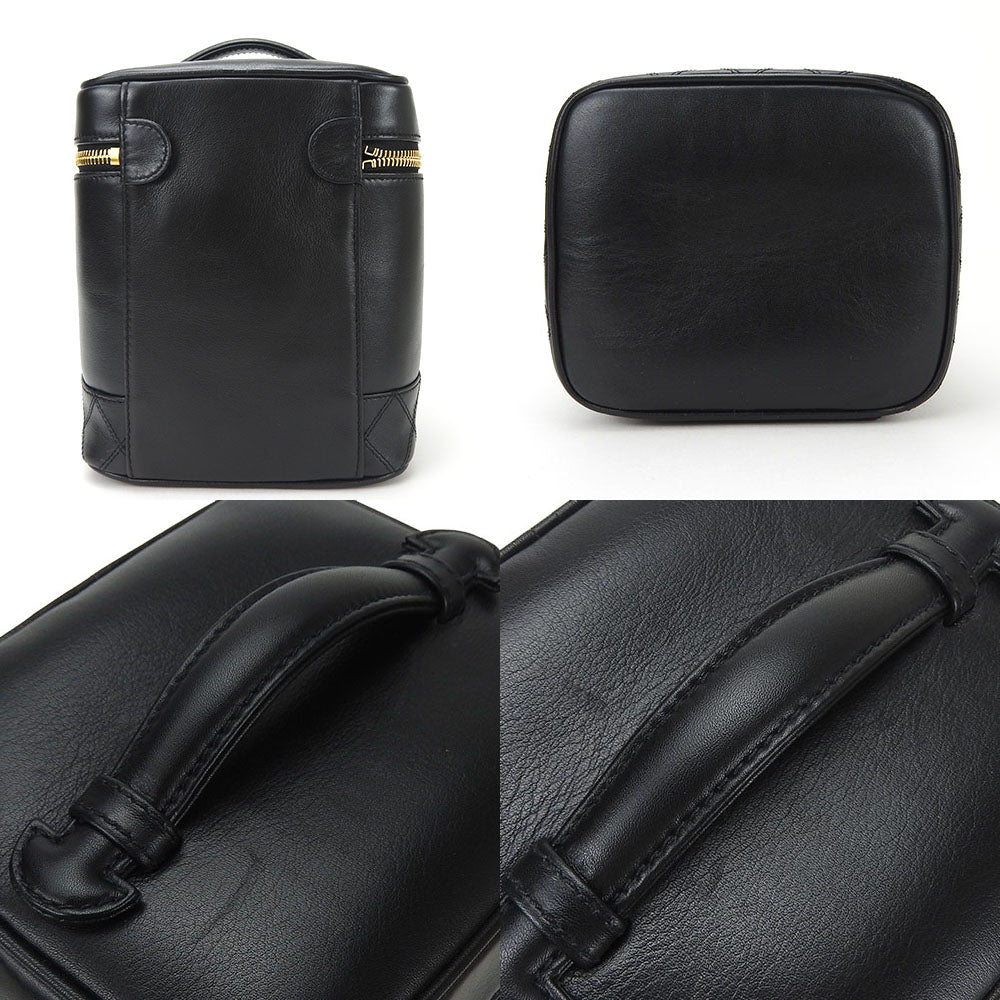 Chanel Bicolore Leather Vanity Bag Classic Flap