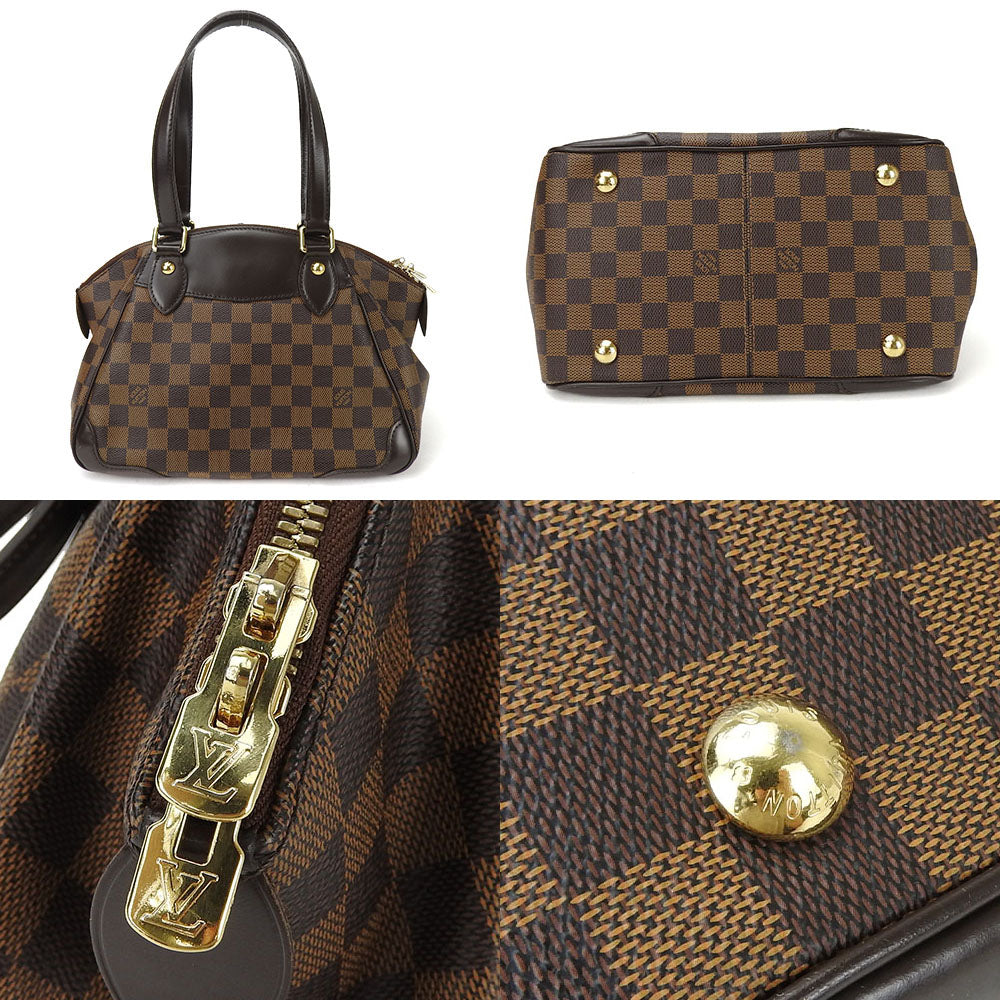 LOUIS VUITTON Handbag N41117 Damier Brown Verona PM
