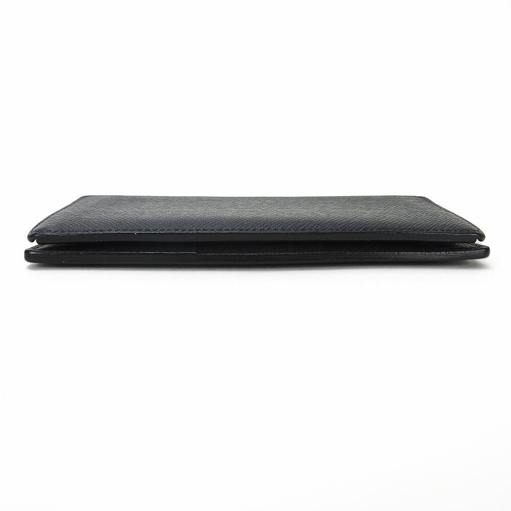 LOUIS VUITTON Long Wallet Purse Taiga Dark navy Portefeuille Blaza mens