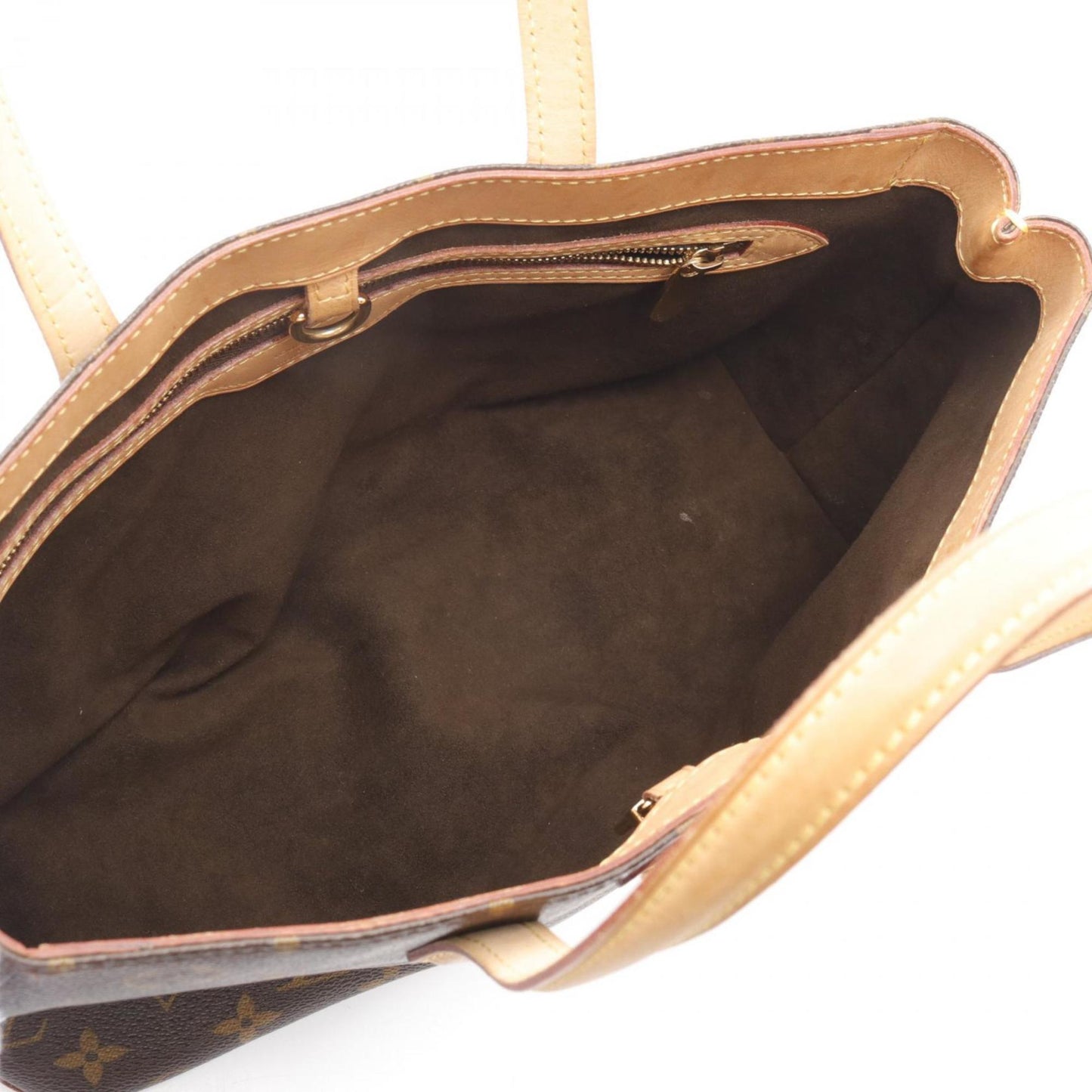 Louis Vuitton Coated Canvas Leather Handbag