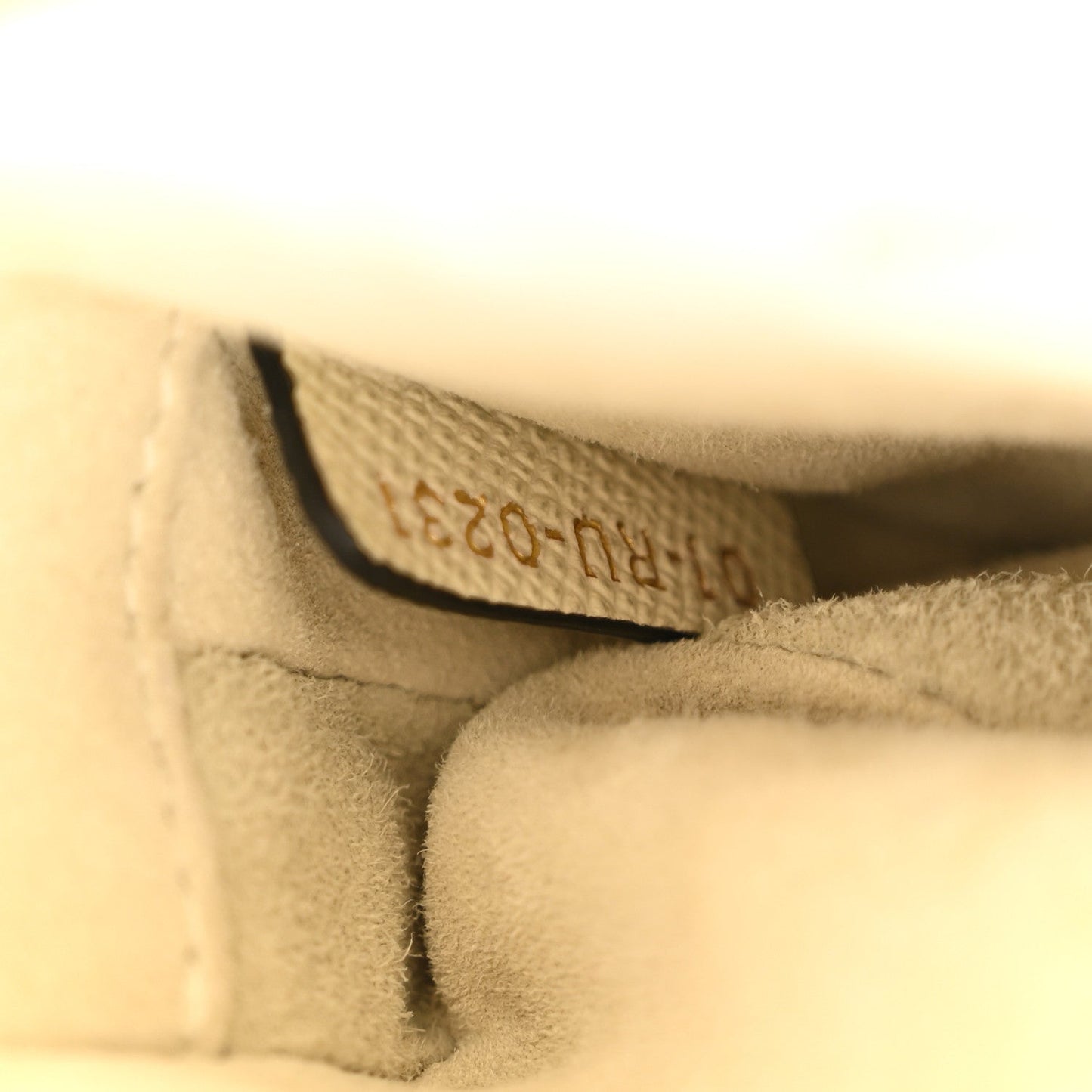 Christian Dior Grained Calfskin Mini Saddle Bag White