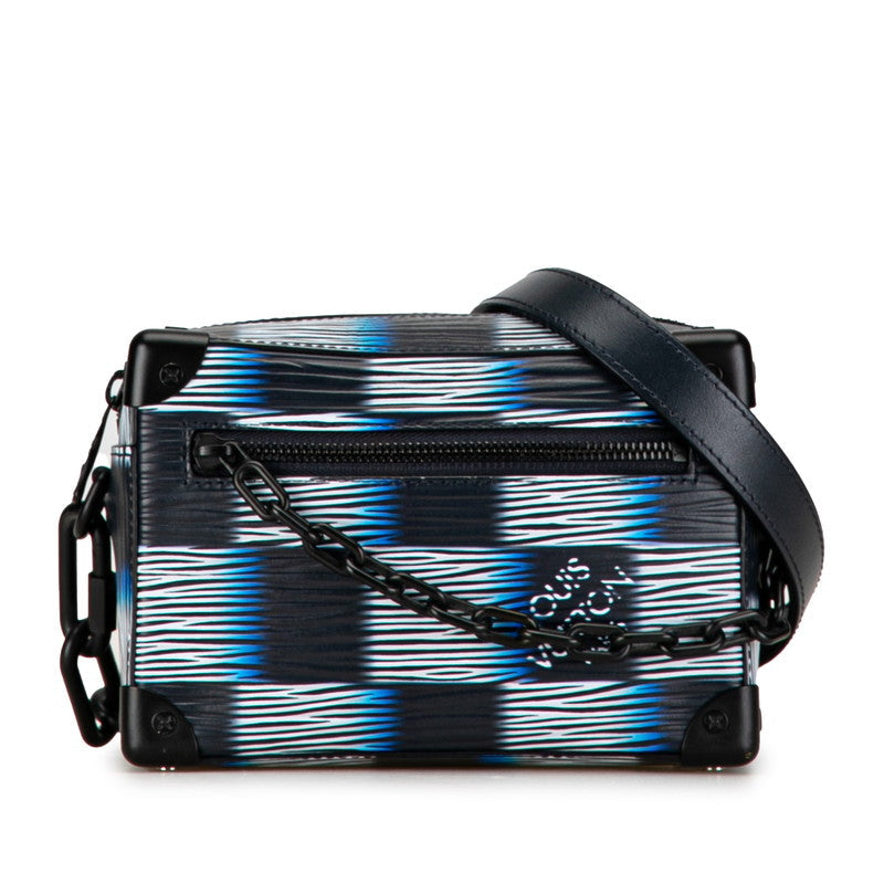 Louis Vuitton Damier Rush Epi Mini St Tank Chain Shoulder Bag M23728 Black White Leather Louis Vuitton