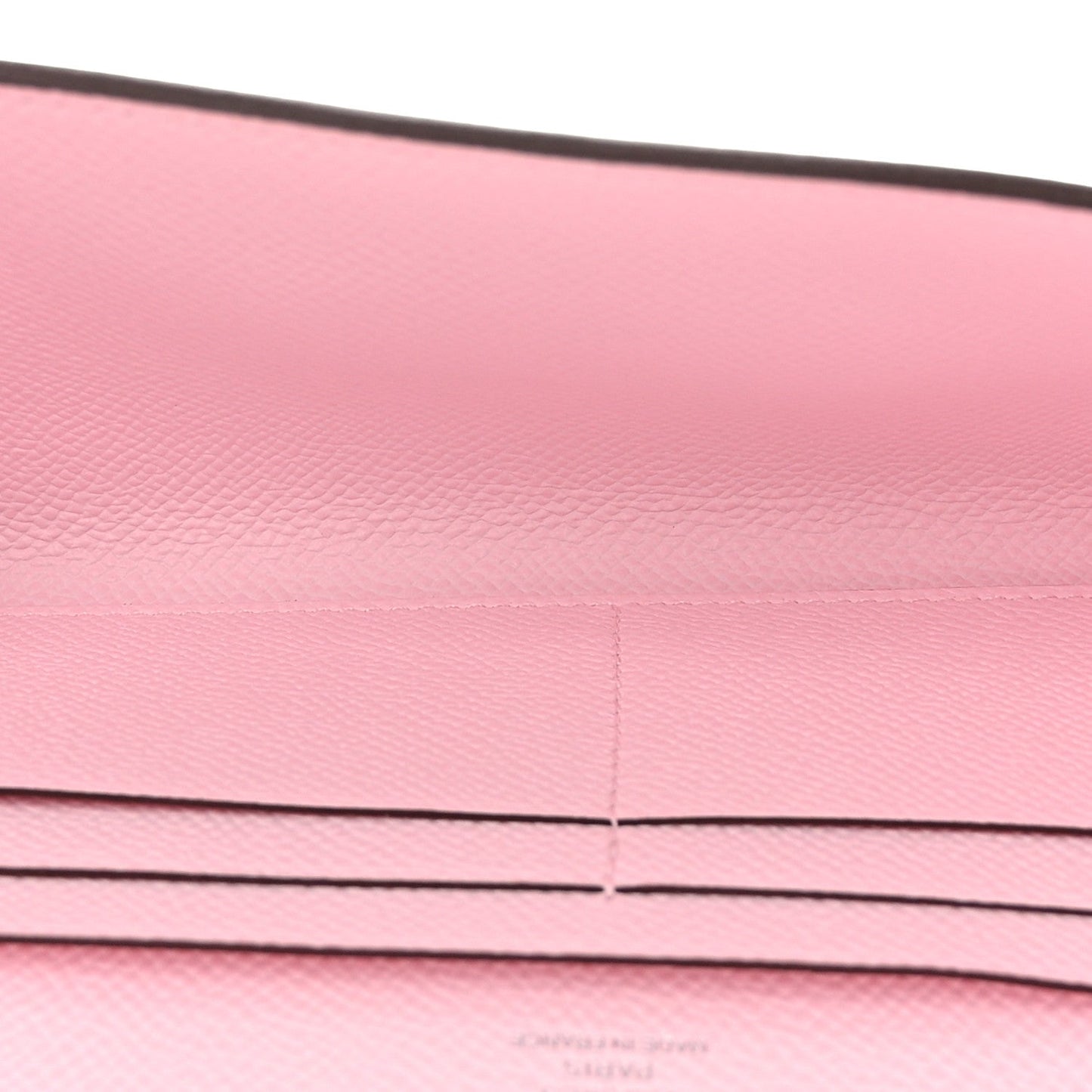 Hermes Epsom Maillon Wallet To Go Rose Darling