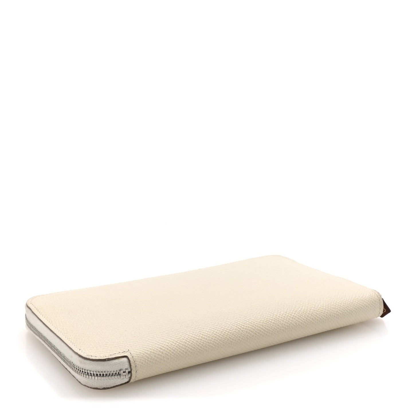 Hermes Epsom Silk'In Wallet Craie