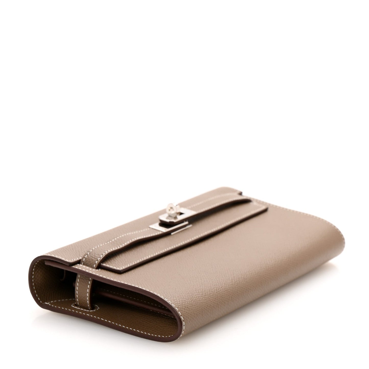 Hermes Epsom Kelly Wallet To Go Etoupe