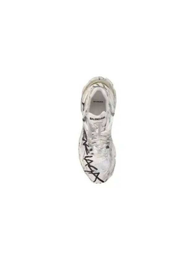 Luxury Balenciaga Trending 2026 Runner Graffiti Low Top Sneakers White