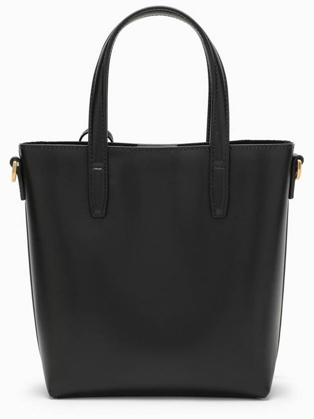 Luxury Saint Laurent Trending 2025 Toy Small Leather Shopping Box Tote Bag Black