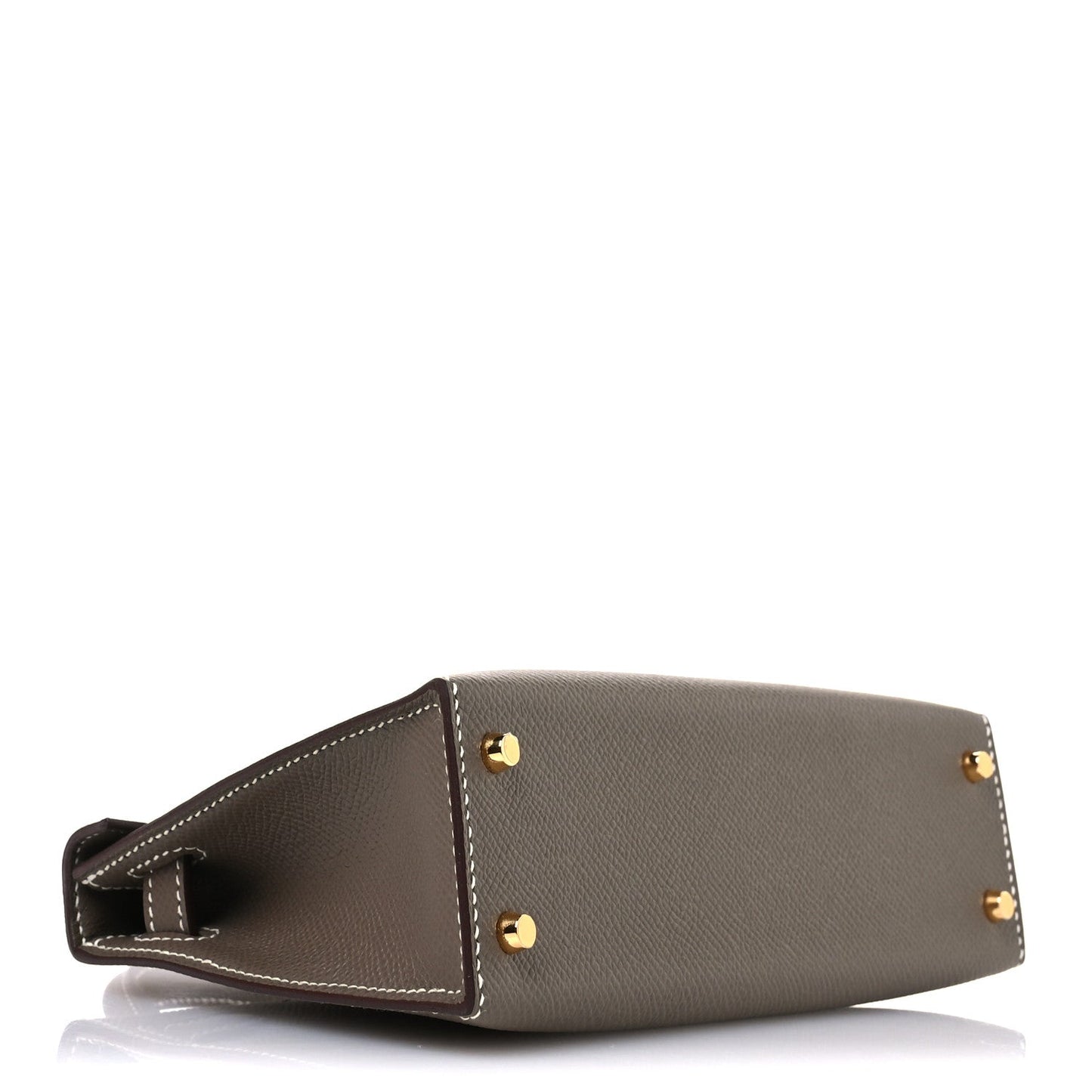 Hermes Epsom Mini Kelly Sellier 20 Etoupe