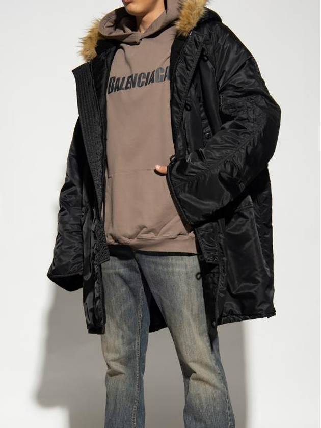 Luxury Balenciaga Trending 2026 Destroyed Oversized Hoodie Brown