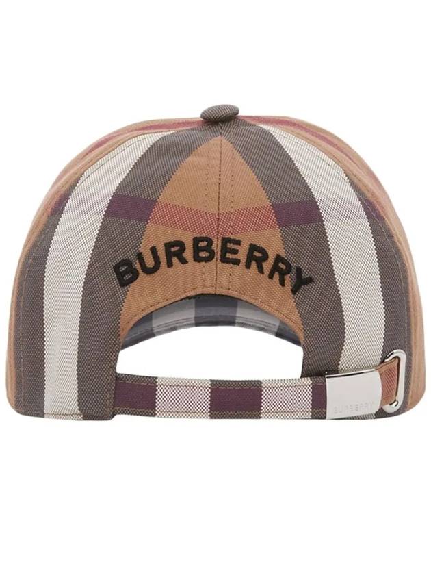 Luxury Burberry Vintage Check Classic Base Ball Cap Brown