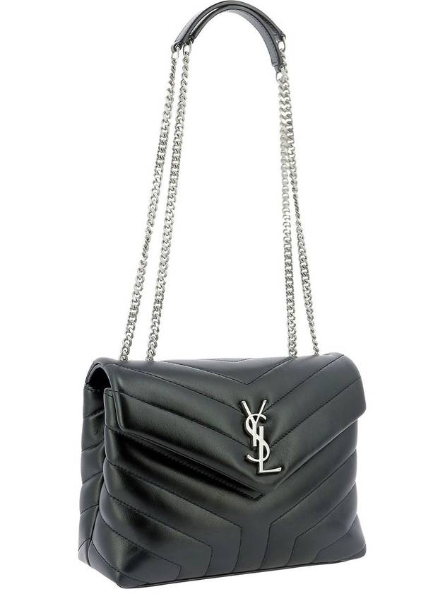 Luxury Saint Laurent Trending 2025 Matelasse Lulu Quilted Small Shoulder Bag Black