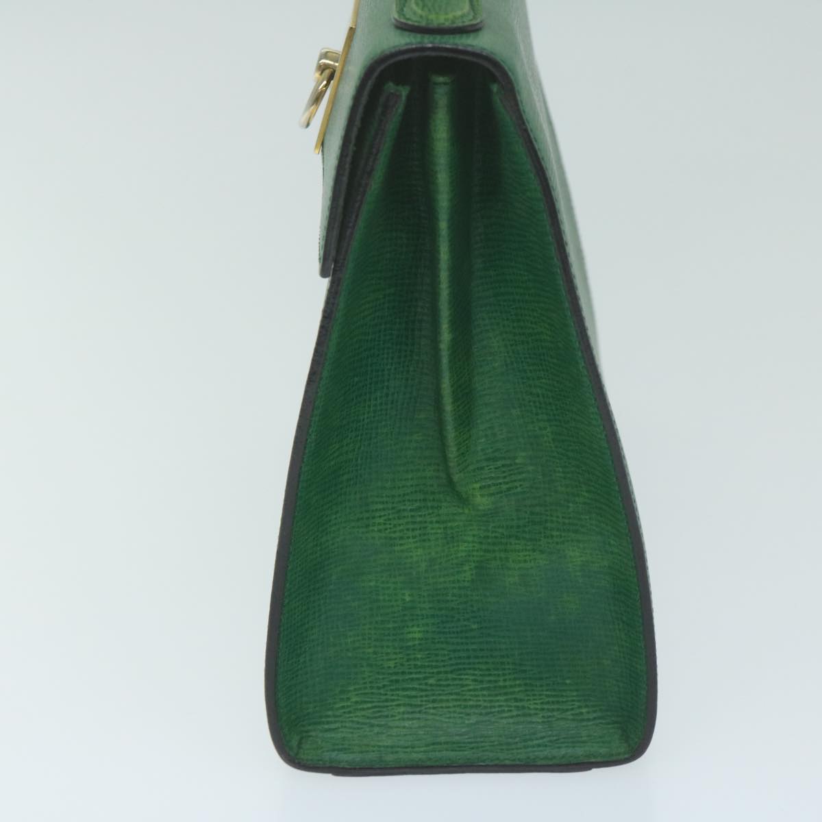 Luxury CELINE Hand Bag Leather Green 11459