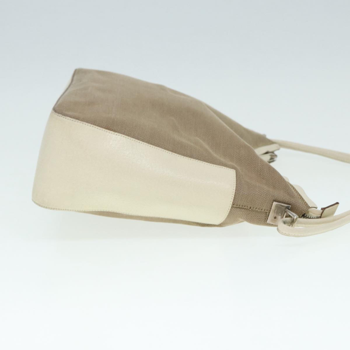 Gucci Leather Canvas Handbag