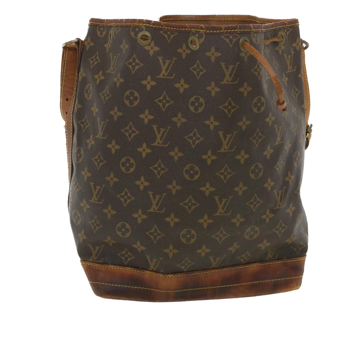 LOUIS VUITTON Monogram Noe Shoulder Bag LV Auth bs4470