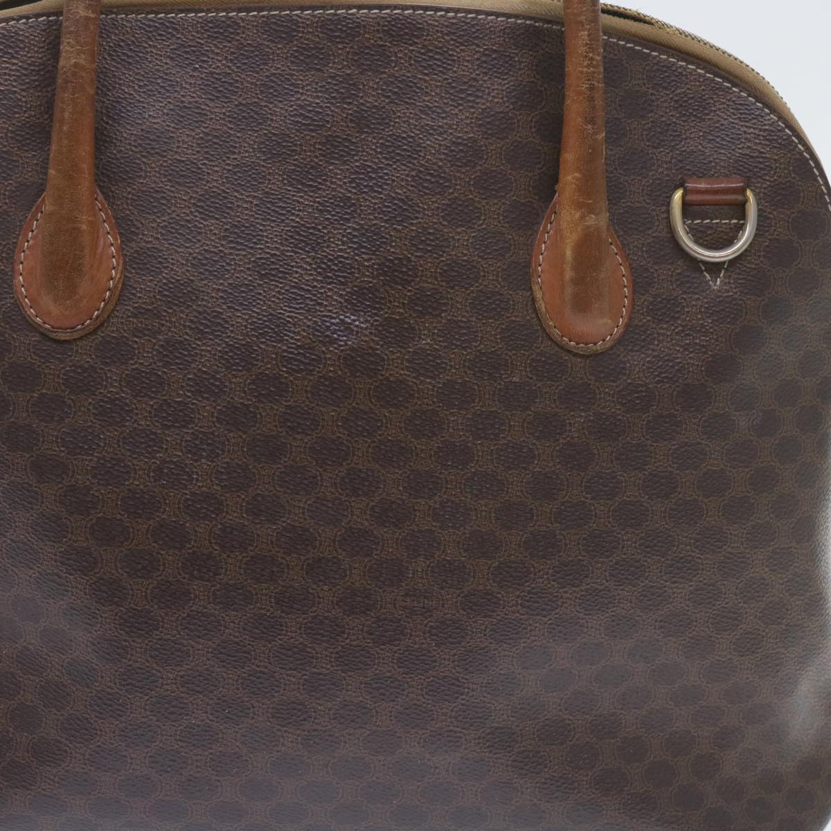 Luxury CELINE Macadam Canvas Wallet clutch Hand Bag PVC 4Set Brown Black 9870