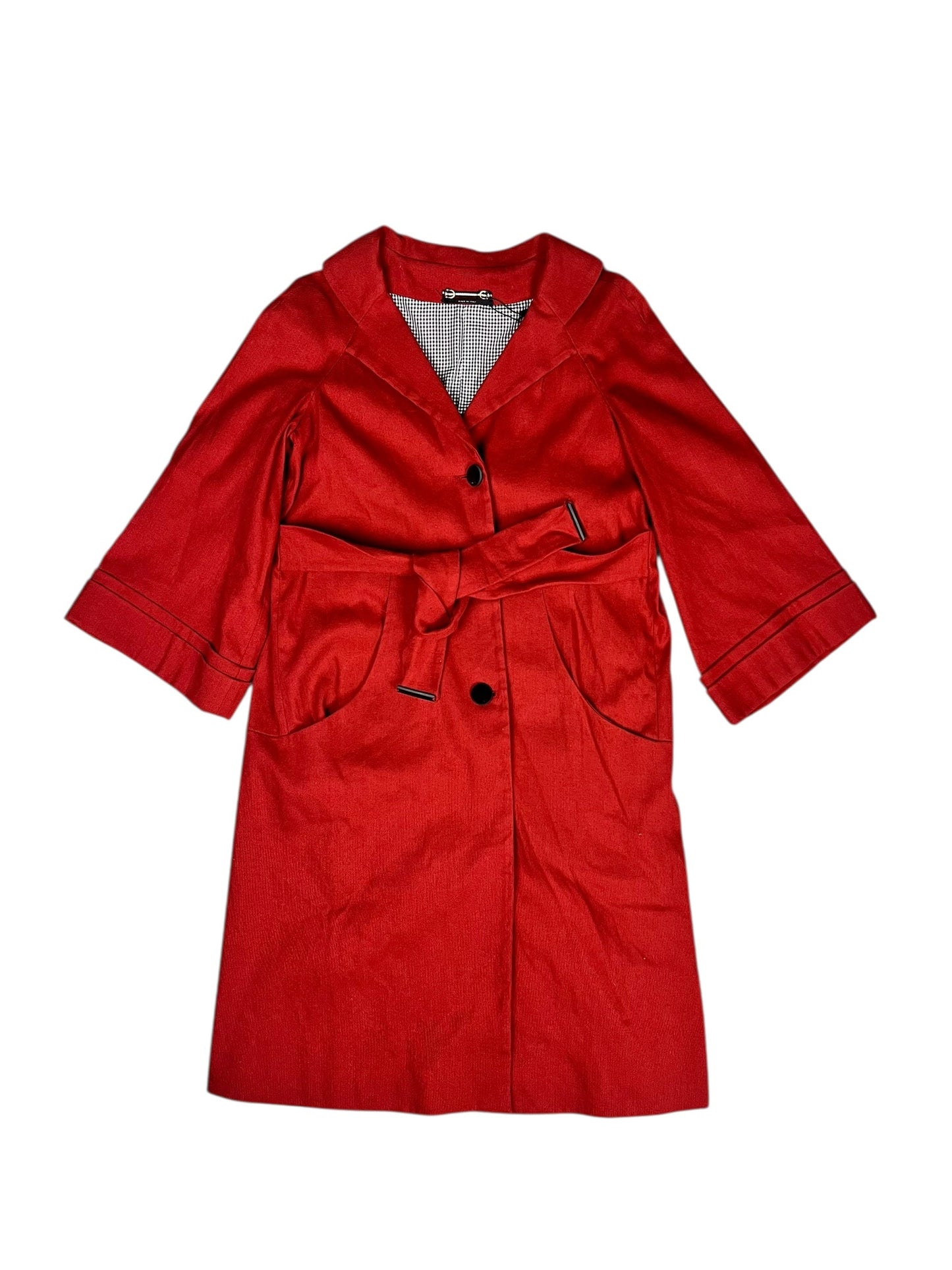 Gucci Red Trench Coat