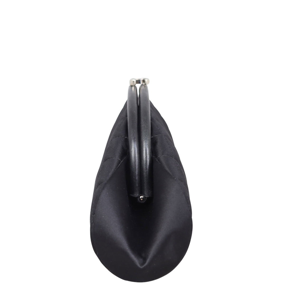 Chanel Satin Timeless Kisslock Clutch