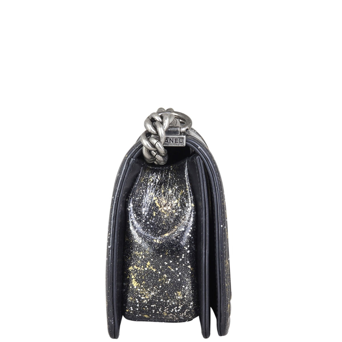 Chanel Boy Old Medium Crystal Glitter