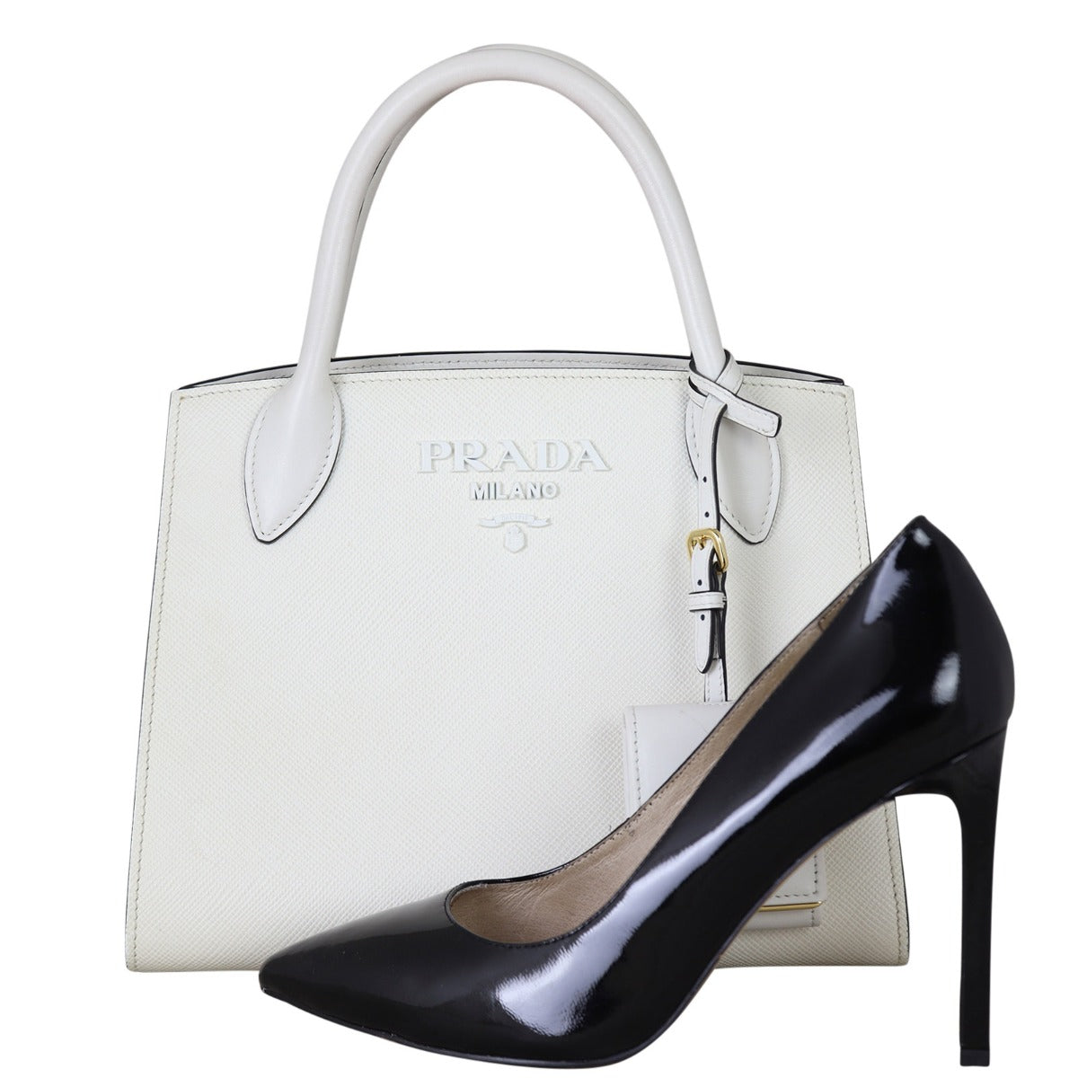 Prada Saffiano Cuir Monochrome Small Bag