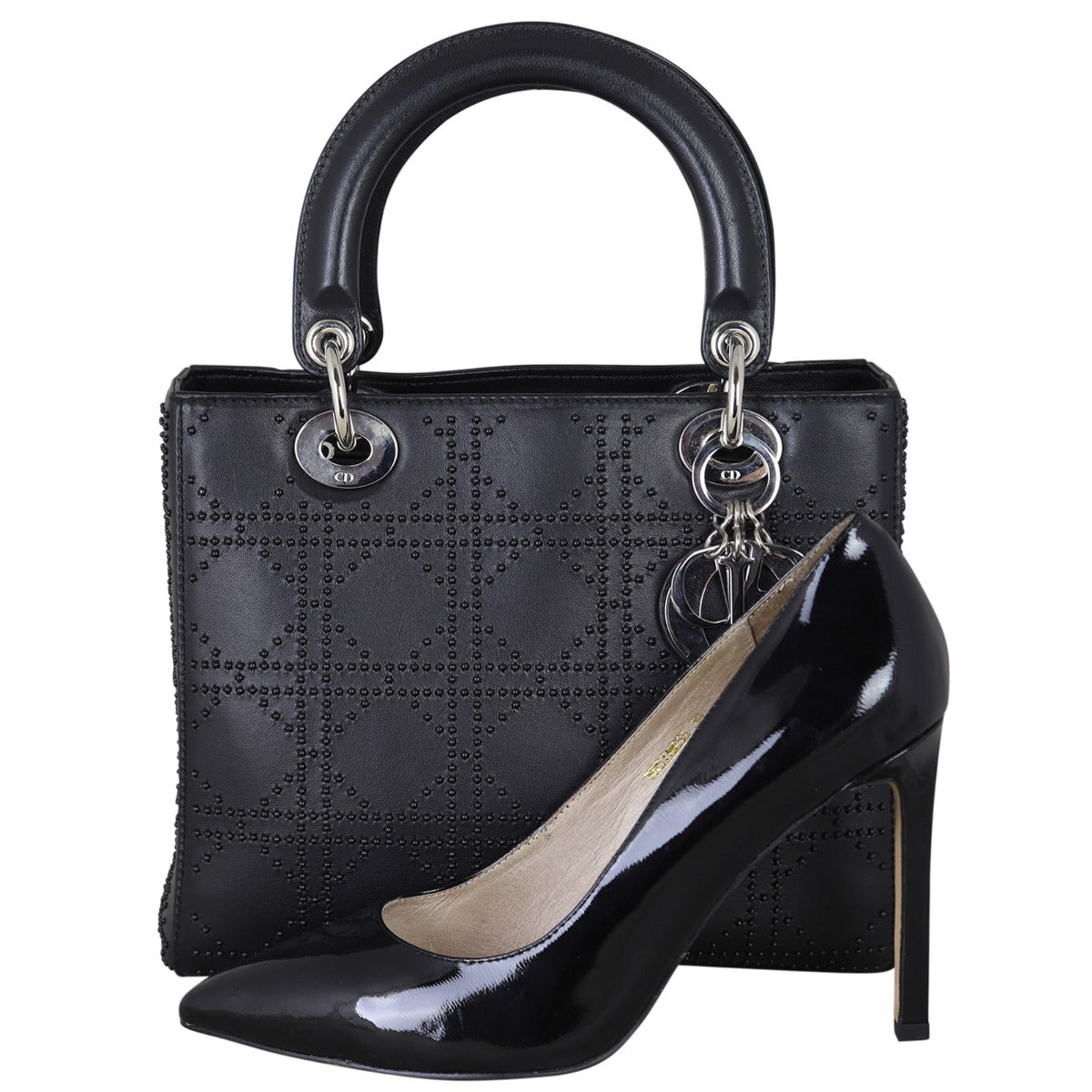Dior Lady Dior Medium Studded