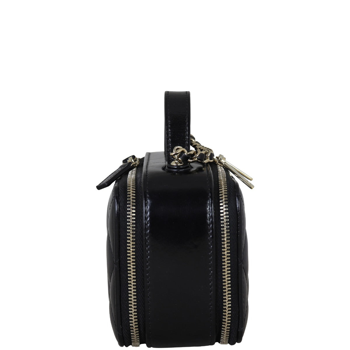 Chanel Vanity Case Chain Bag Mini Patent