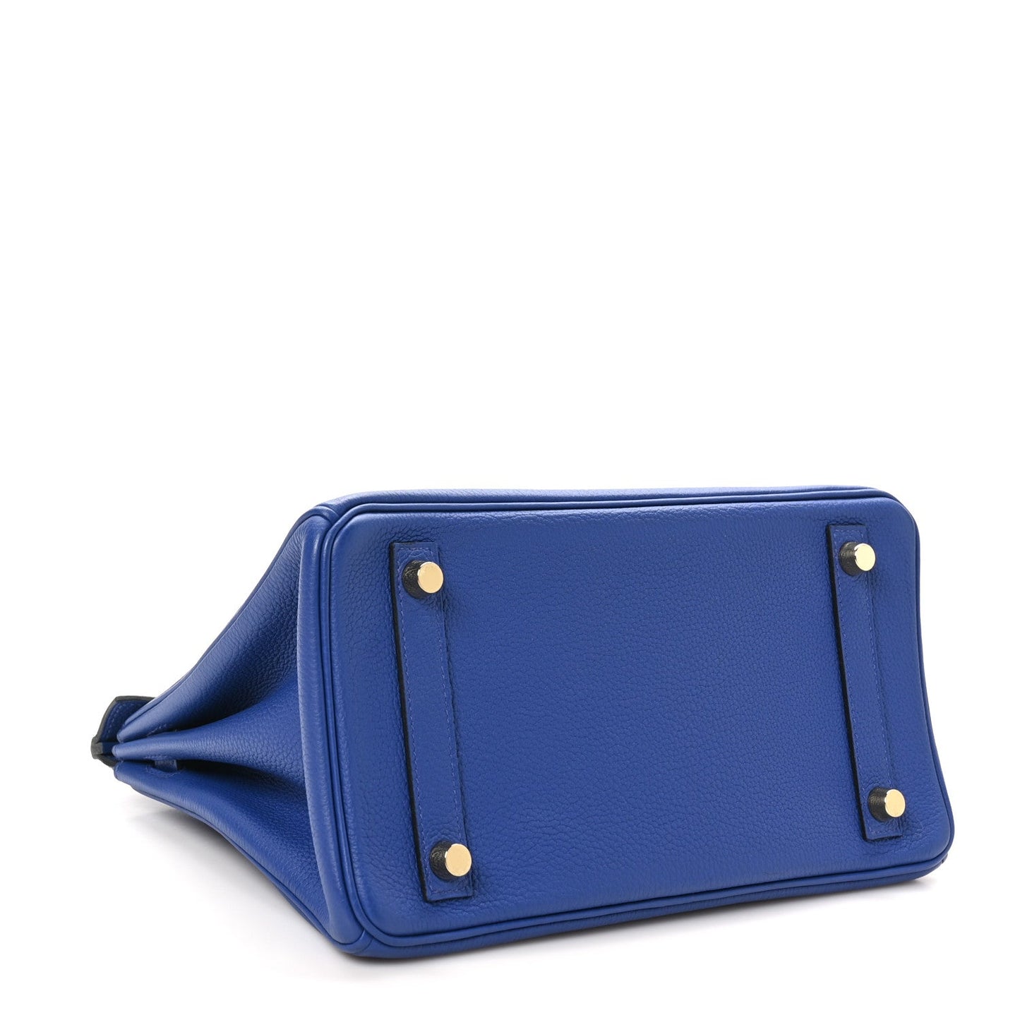 Hermes Togo Birkin 25 Bleu Electrique