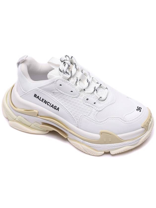 Luxury Balenciaga Trending 2026 Triple S Low-Top Sneakers White