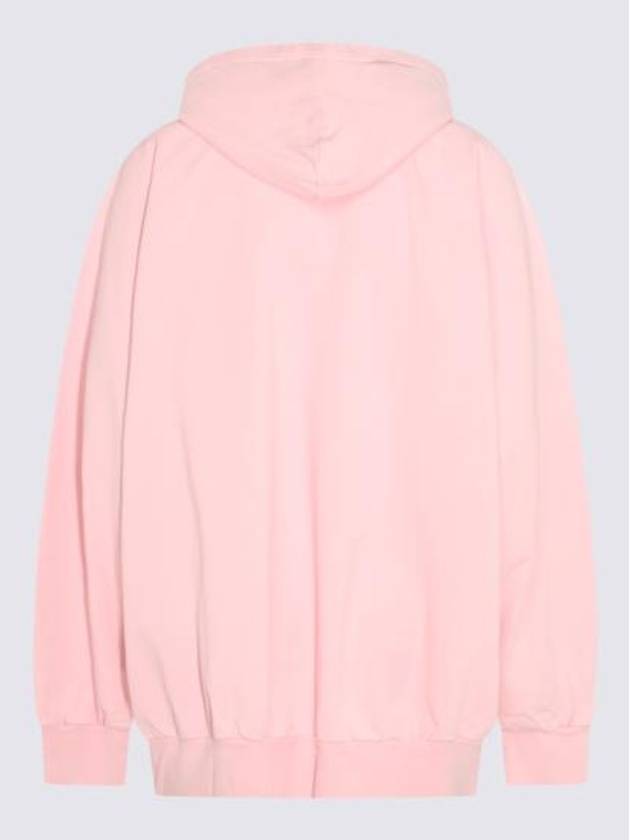 Luxury Balenciaga Trending 2026 College Logo Hoodie Pink
