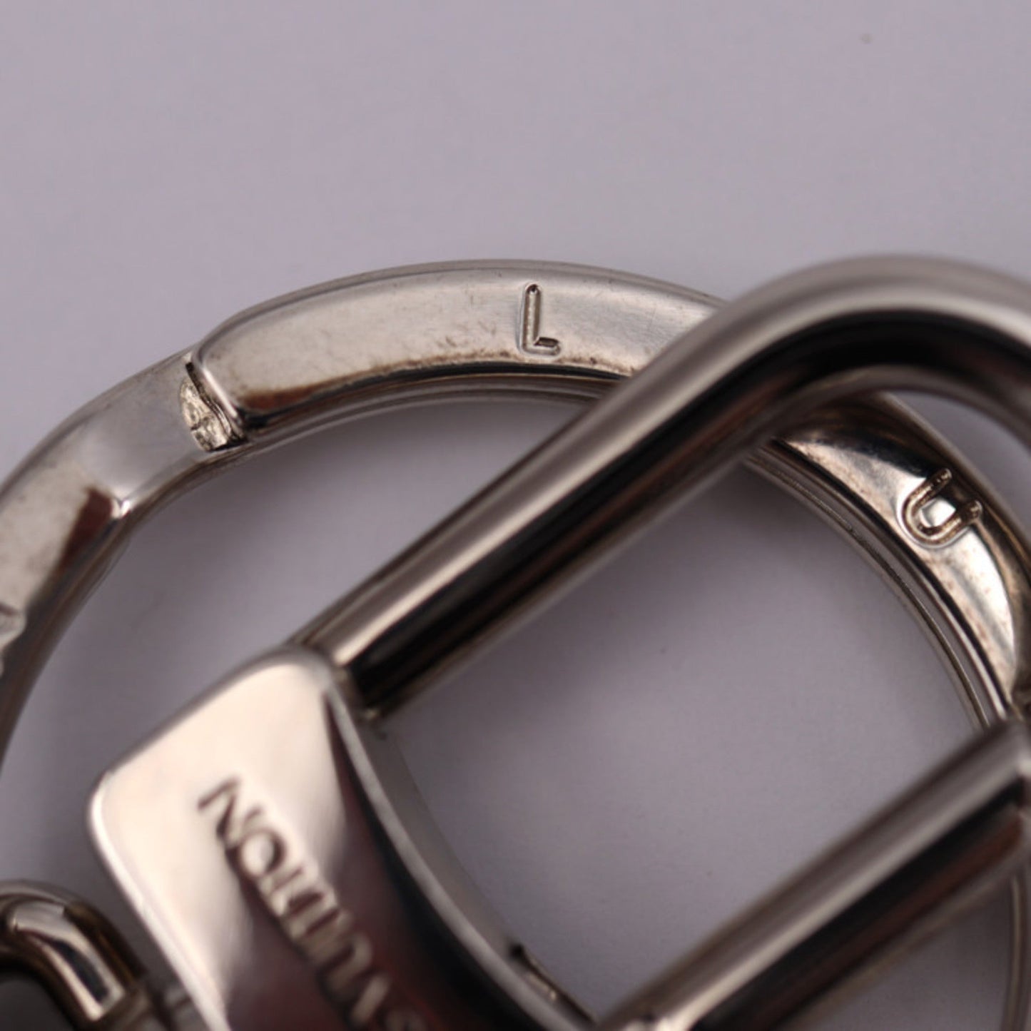 Louis Vuitton Leather Keyring