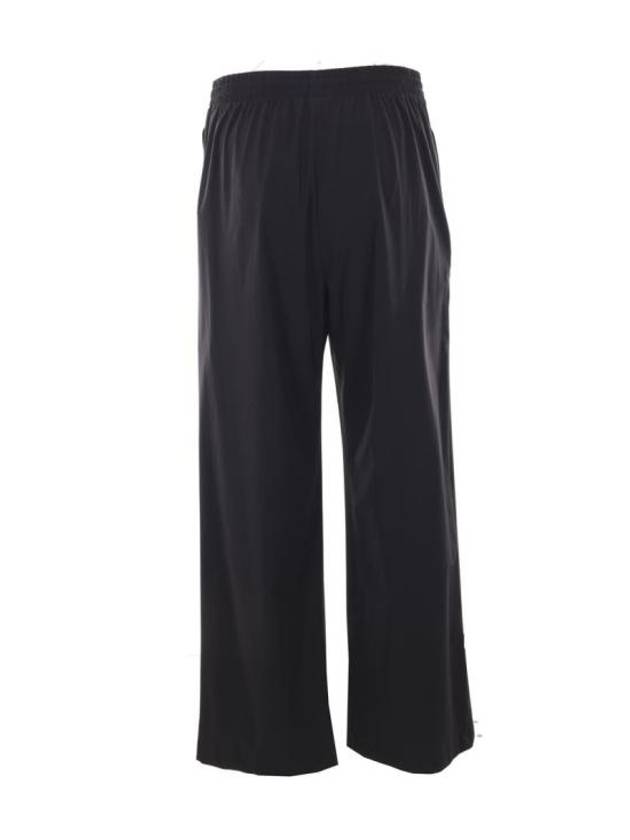 Luxury Balenciaga Trending 2026 Logo Print Track Pants Black