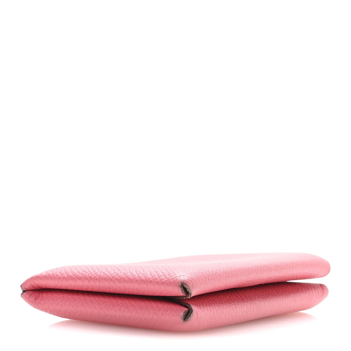 Hermes Epsom Calvi Card Case Rose Azalee