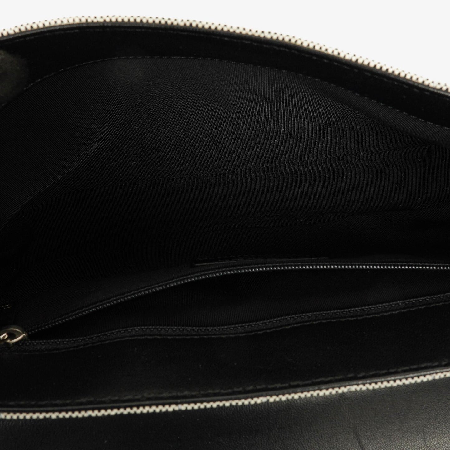 Chanel Beige Black Canvas Camellia N°5 Bag