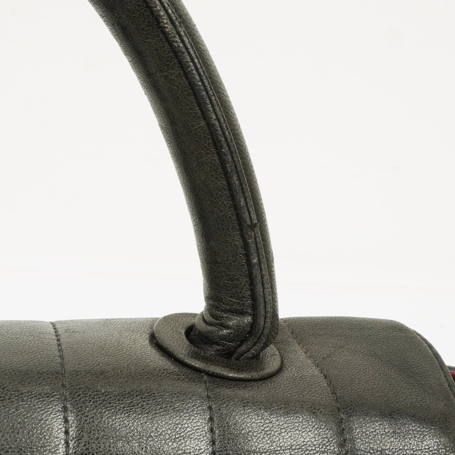 Chanel Black Vertical Quilted Lambskin Kelly Flap Bag