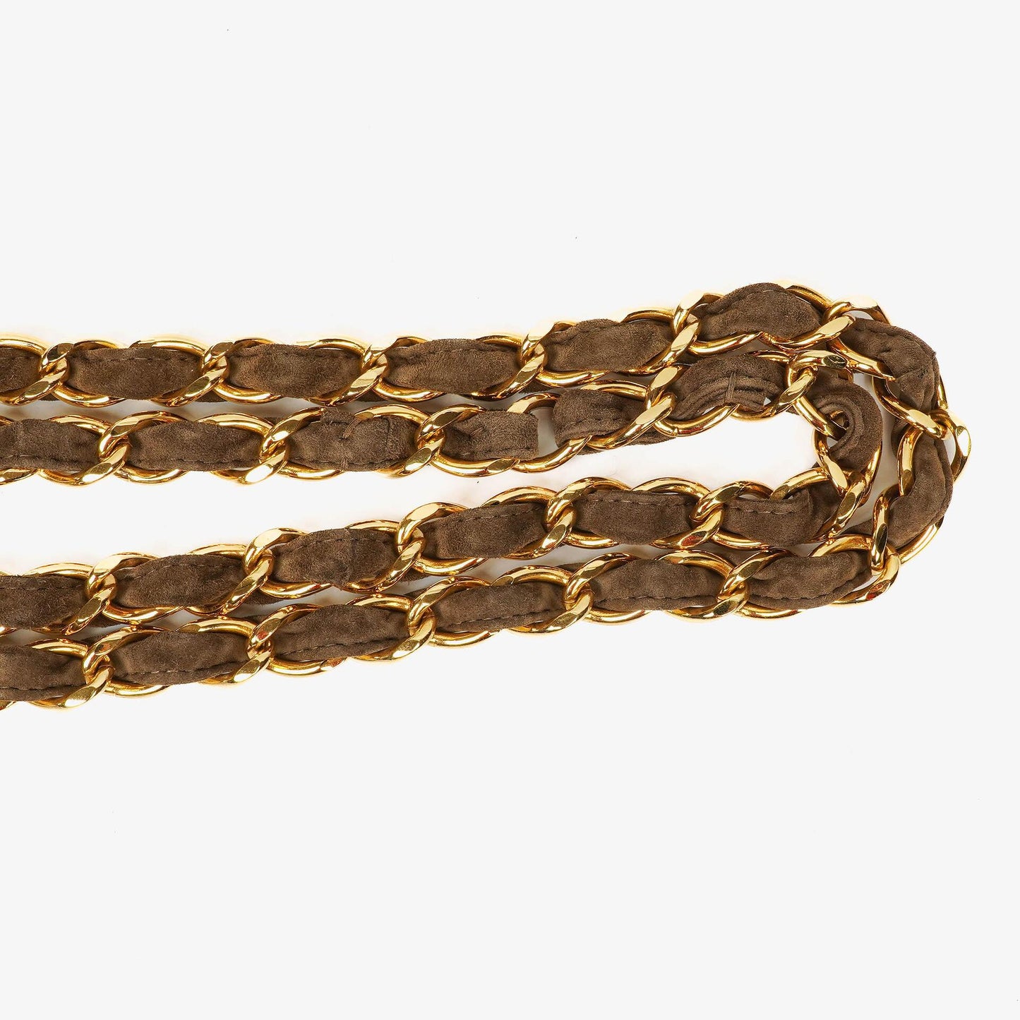 Chanel Jumbo CC Vertical Quilted Suede Flap Bag 24K Gold-Plated Hardware