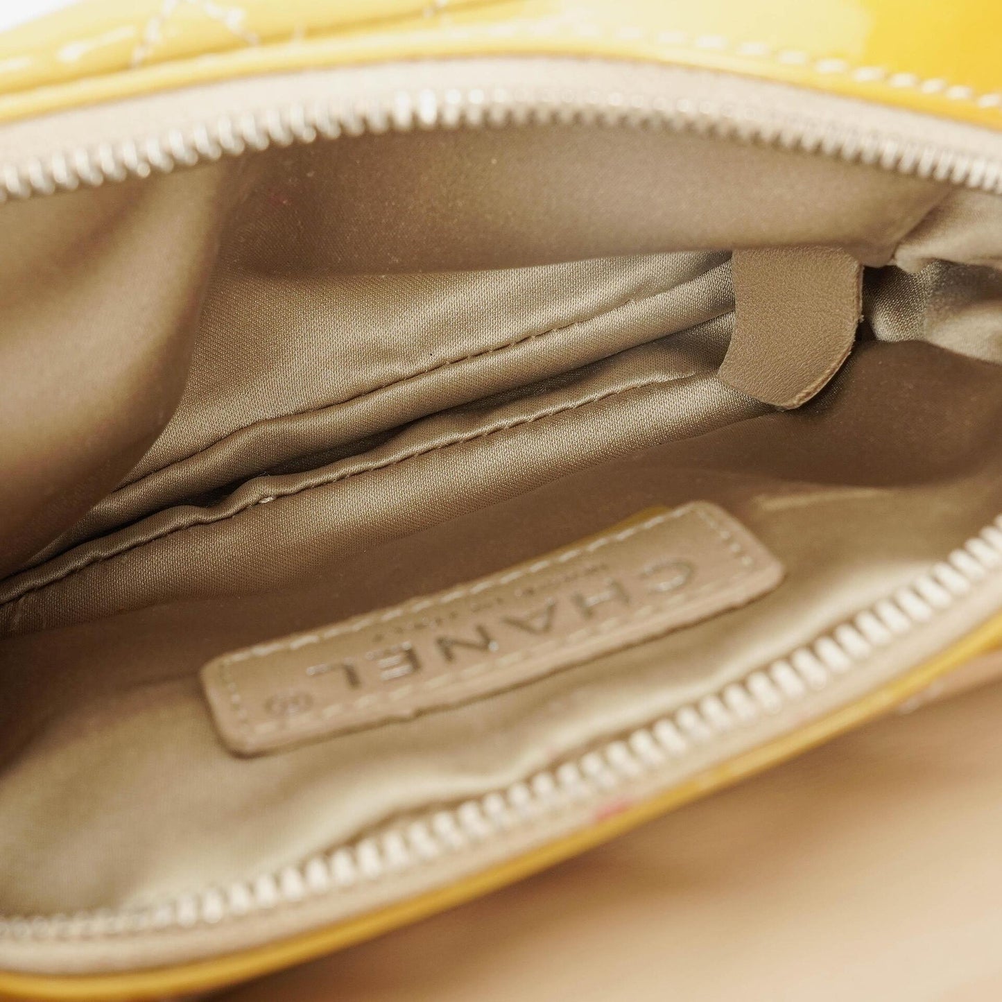 Chanel Mini Rectangular Double-Sided Flap Bag In Quilted Patent Leather