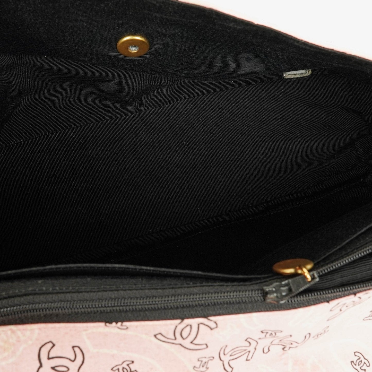 Chanel Pink Bandana Canvas Maxi Single Flap Shoulder Bag