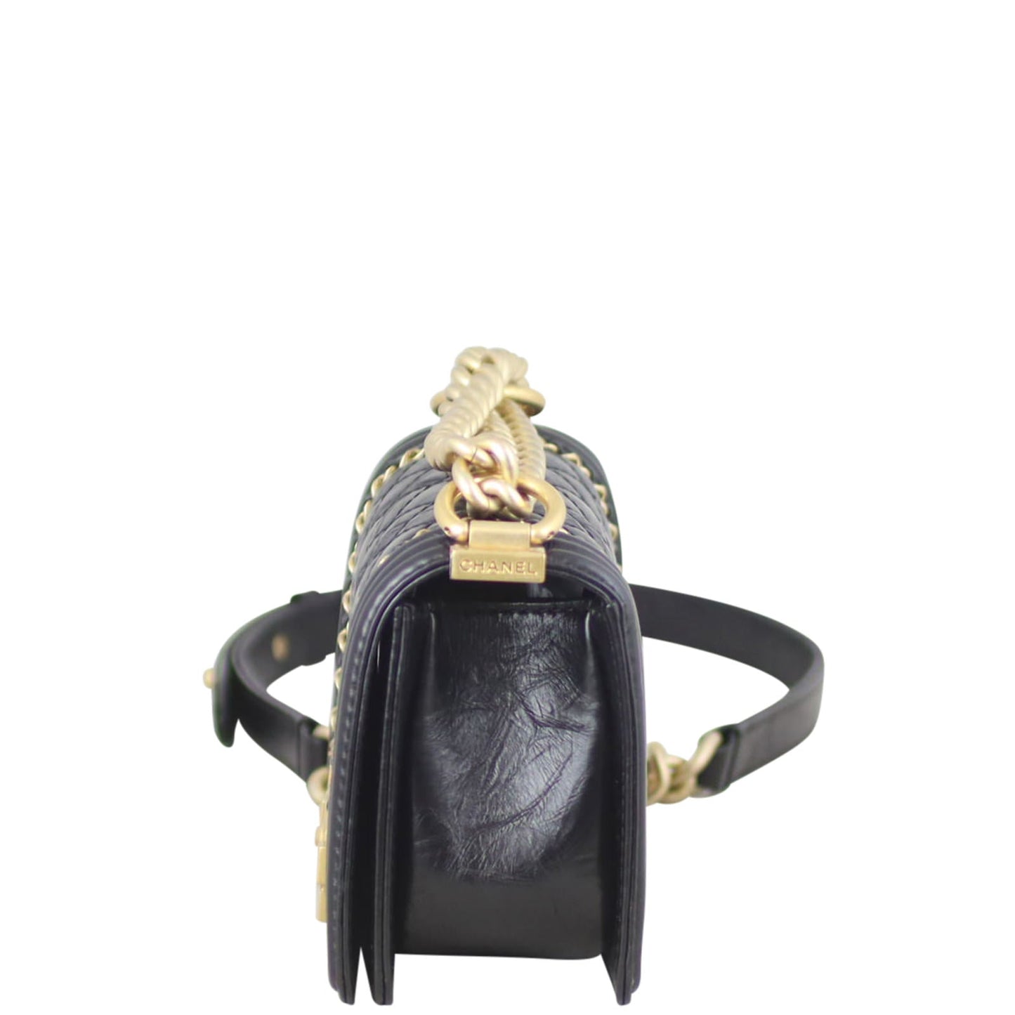 Chanel Boy Small | Black GHW 23 Series