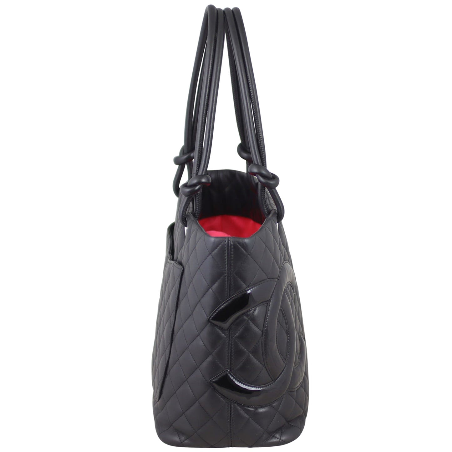Chanel Ligne Cambon Large Tote | Black Lambskin