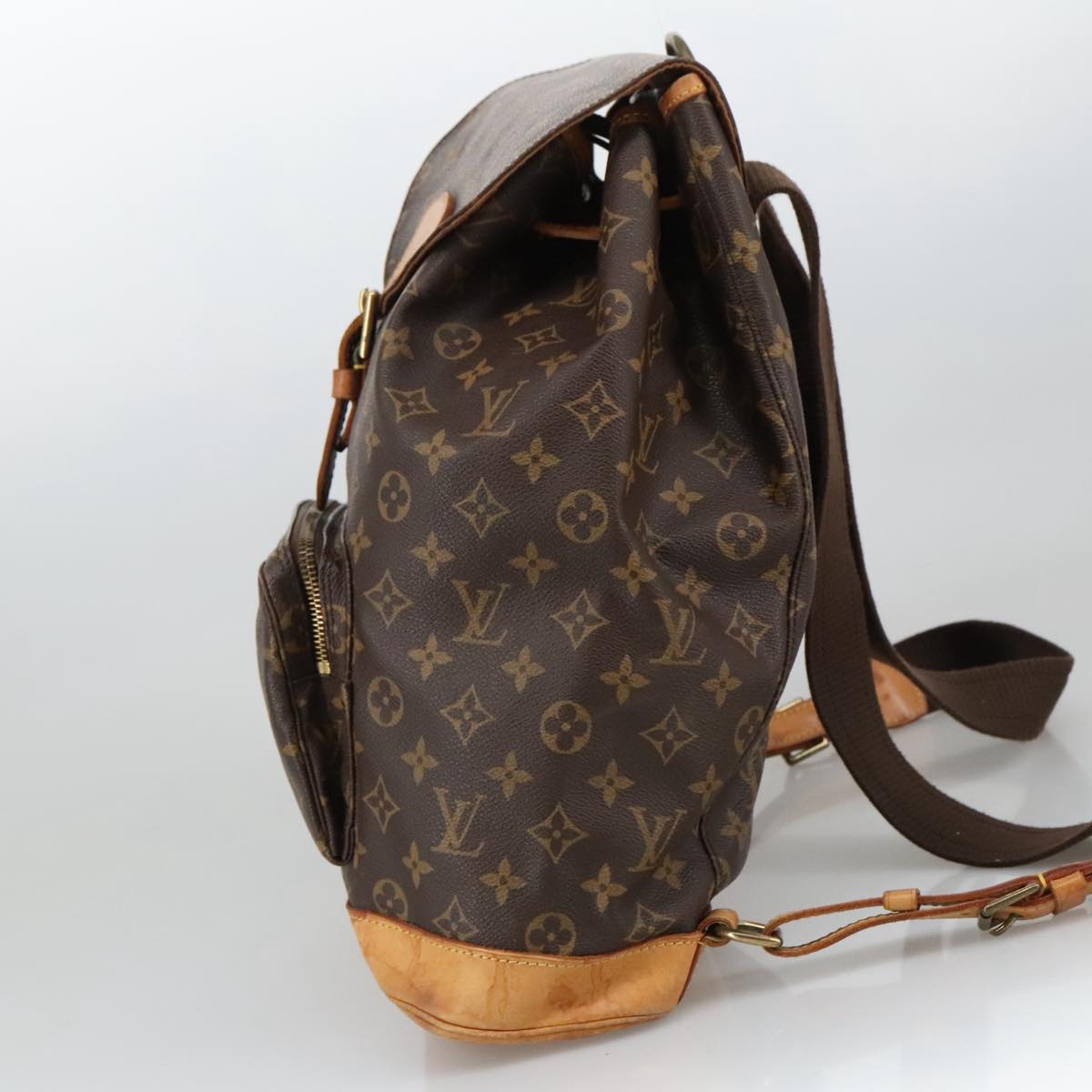 Louis Vuitton Montsouris Gm Canvas Backpack Bag