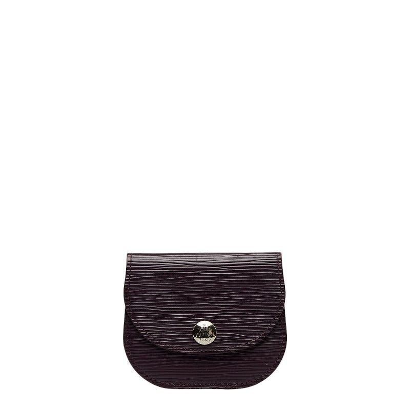 Louis Vuitton Epic Port Monet Acordeon Coin Case M6657K Cassis Pearl Leather Louis Vuitton