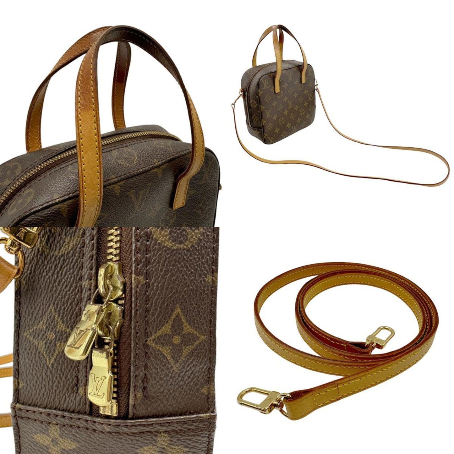 Louis Vuitton Monogram Handbag Shoulder Bag